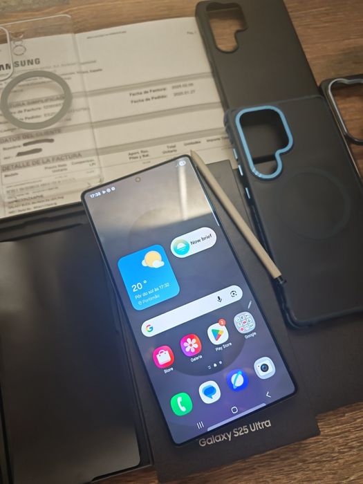 Samsung S25 Ultra 12GB/512GB Dual Sim Preto Titanium  Seminovo C/Garan