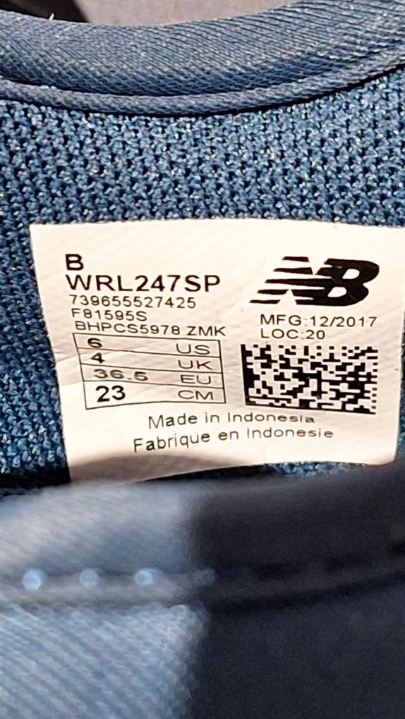 Buty sportowe New Balance w oryginalnym pudełku Rozmiar 36.5