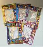 Zestaw kartki karteczki do segregatora Disney vintage