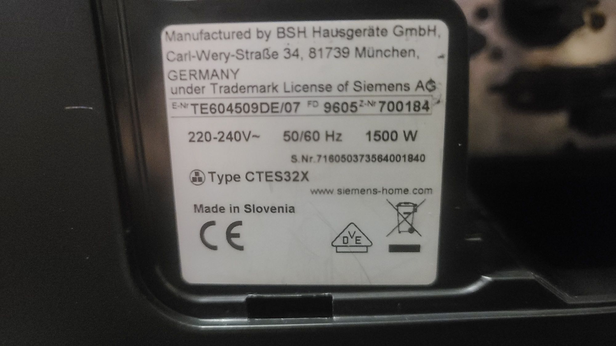 Кофемашина Siemens  EQ.6 Series 400