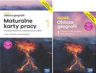 Zestaw: NOWE Oblicza geografii 1 Podręcznik + Karty pracy ZR NE 2024