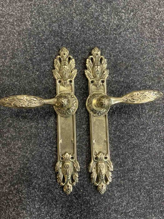 Великі Латунні Дверні Ручки, Дуже Якісні, Колір робим будь який