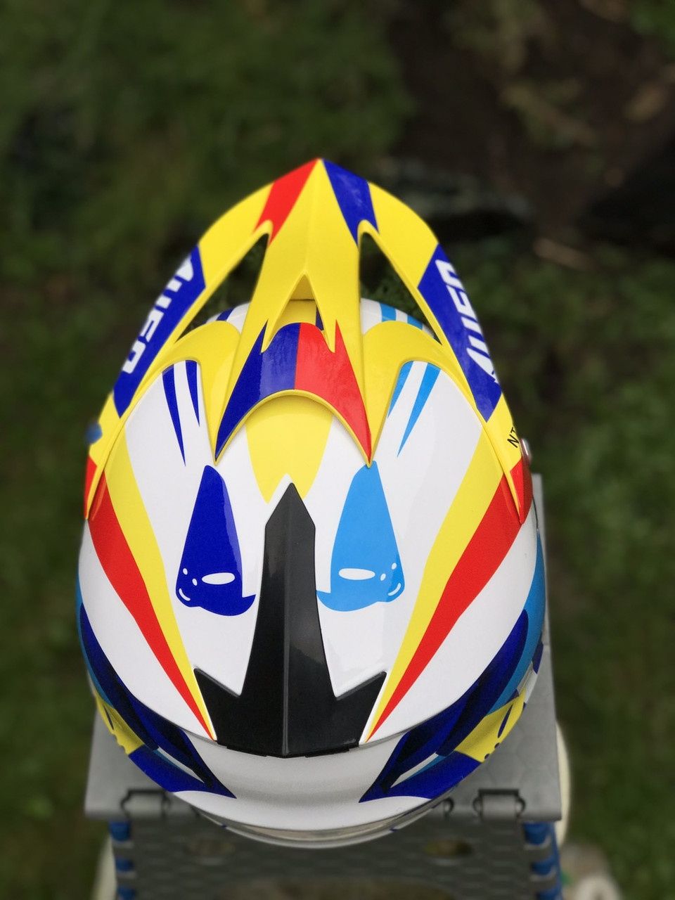 Мото шлем Fox racing + очки