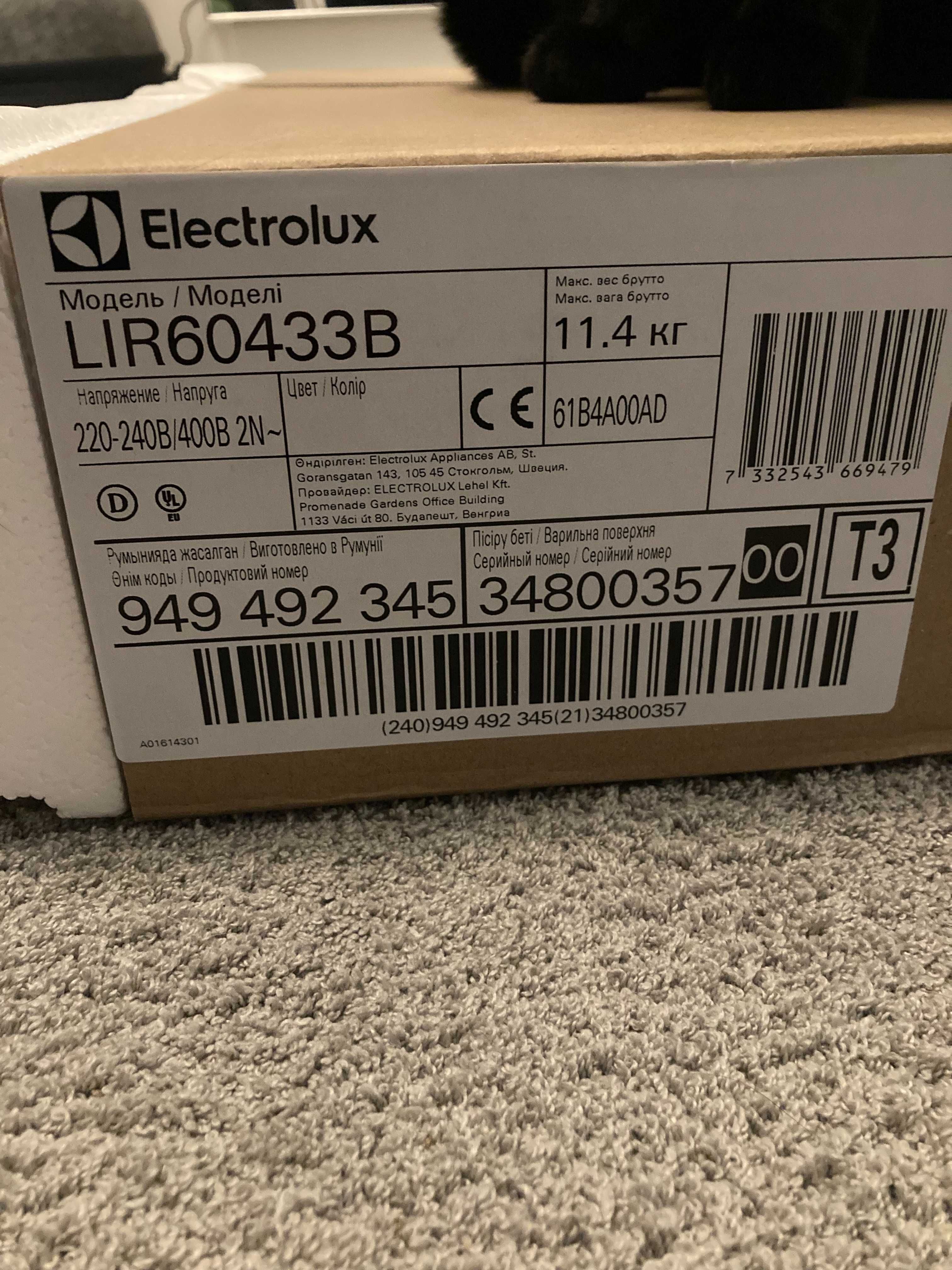 Płyta indukcyjna Electrolux Slim-fit LIR60433B 59cm