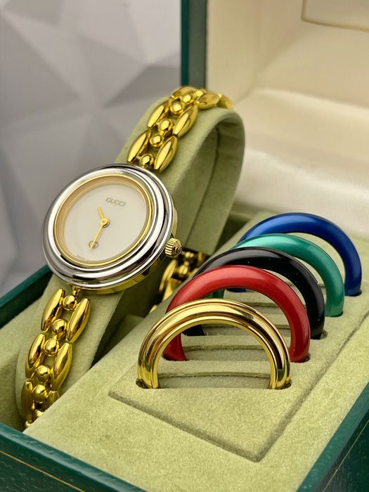 Годинник Gucci вінтаж змінні безелі