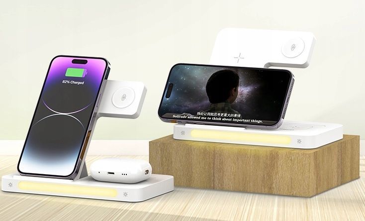 Ładowarka Indukcyjna Do Magsafe Do Iphone 15 14 13 / Airpods / Watch