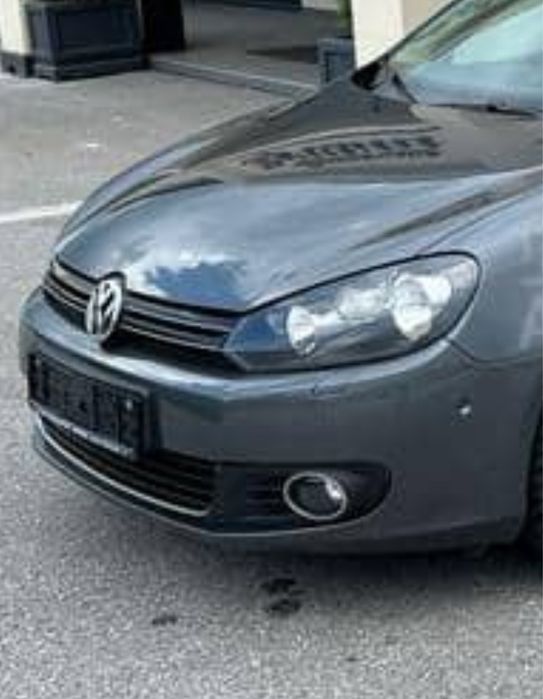 Golf 6 kombi blotnik przedni , zderzak , chlodnica