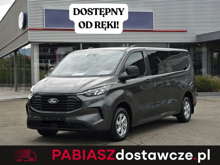 Ford Transit Custom Kombi, 9 miejsc, Matrix LED, Kamera Cofania, Od Ręki !
