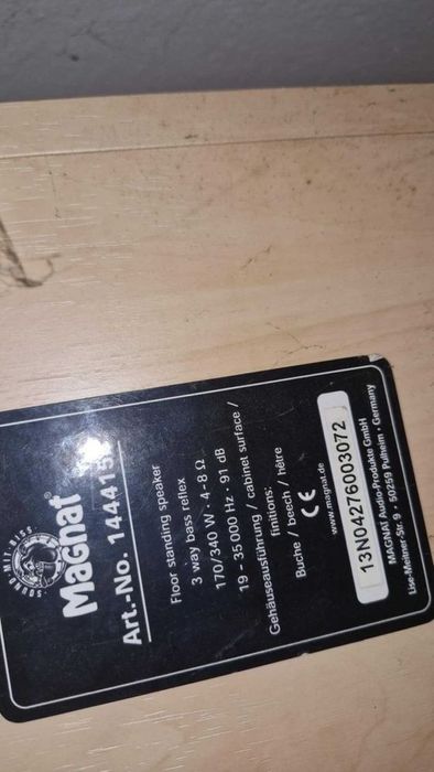 Aktualne LIPIEC Głośniki 2x Magnat 170x2, Amplituner Onkyo TX-SR308