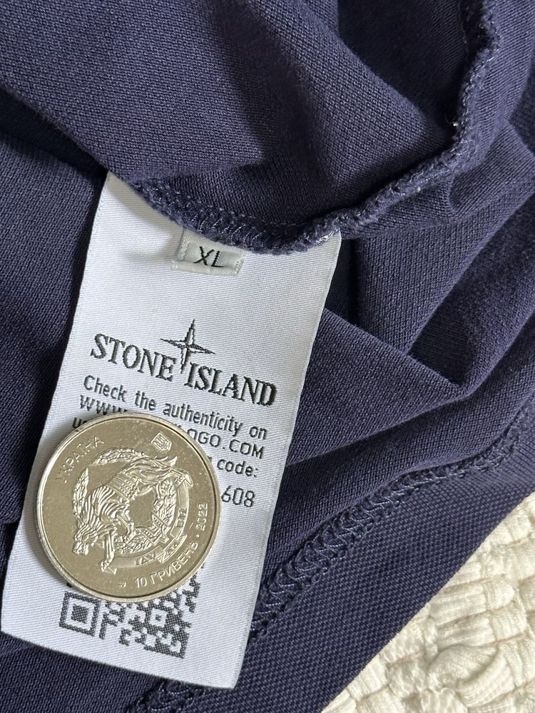 Поло лонгслив Stone Island