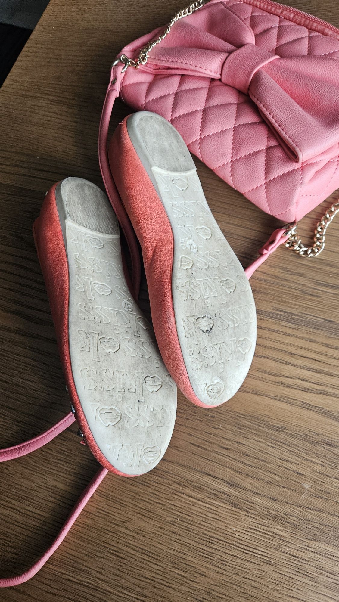 Buty CCC r. 37 plus torebka morelowa