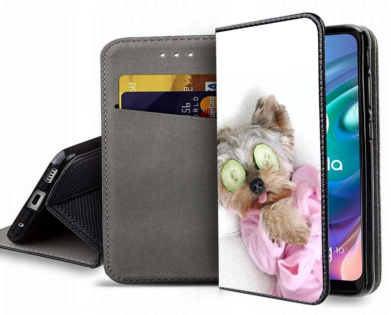 Etui z pieskiem Yorkiem York iPhone Samsung OPPO VIVO Realme Nokia