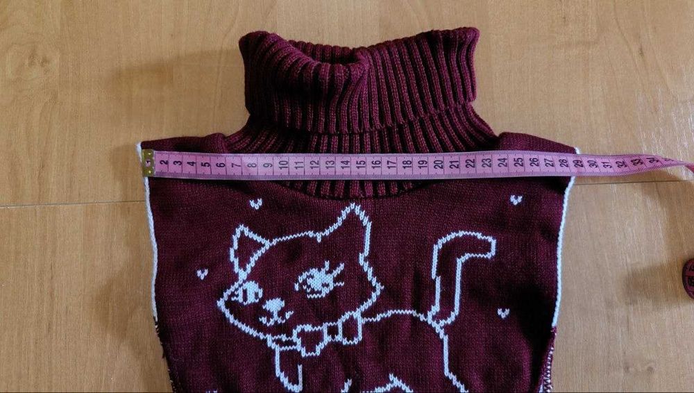 Манішка 4-8р. ворот на шию теплий зимовий