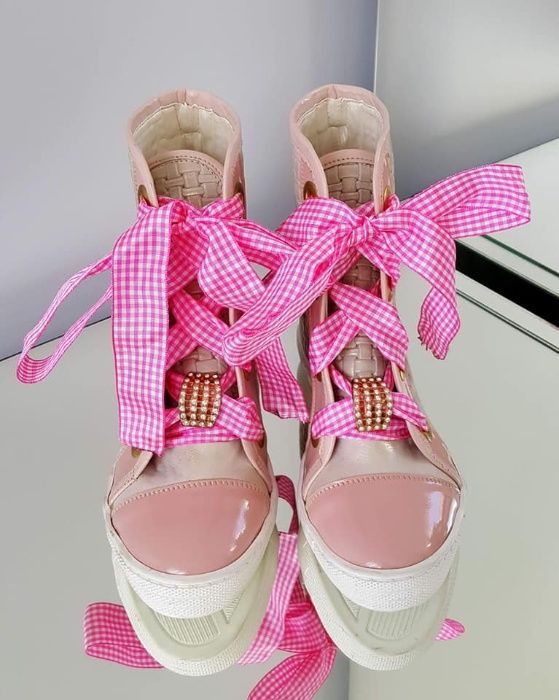 Elegancki buty sneakersy lakierowane wiosna 37 38 39