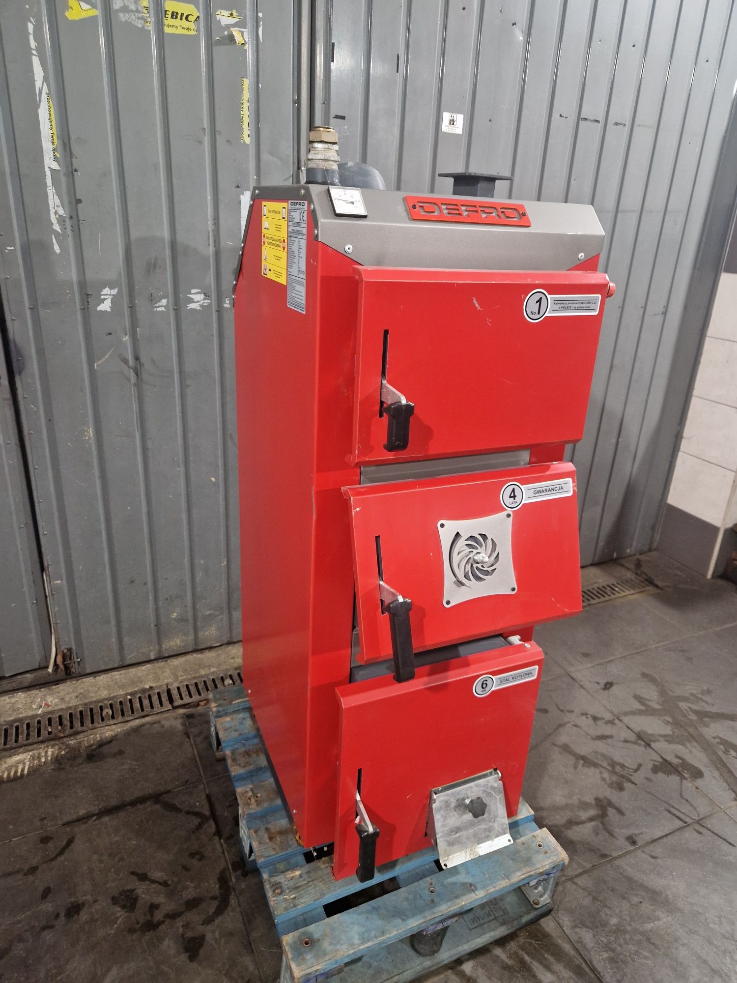 Części do pieca DEFRO 15 kw - NOWY
