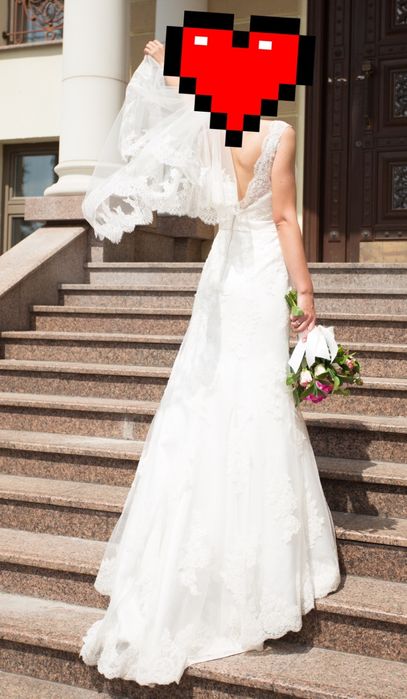 Свадебное платье Herm's bridal Marbella весільна сукня р.44