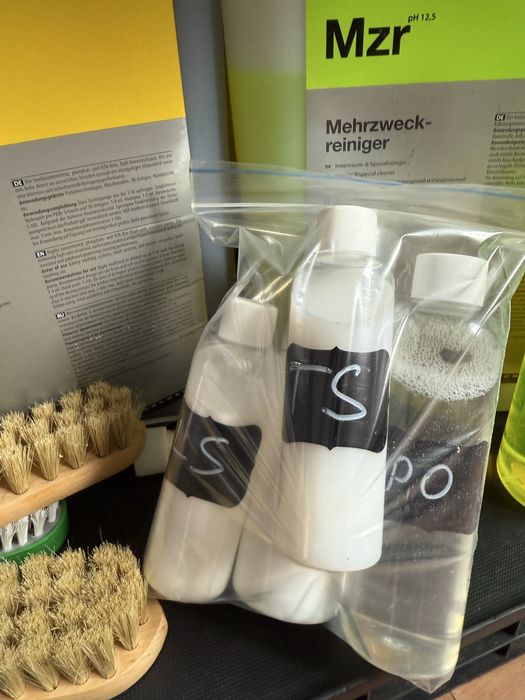 Атомобильная химия кох Koch шампунь активная пена полироль жидкий воск