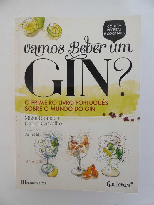 Livro Vamos Beber um Gin