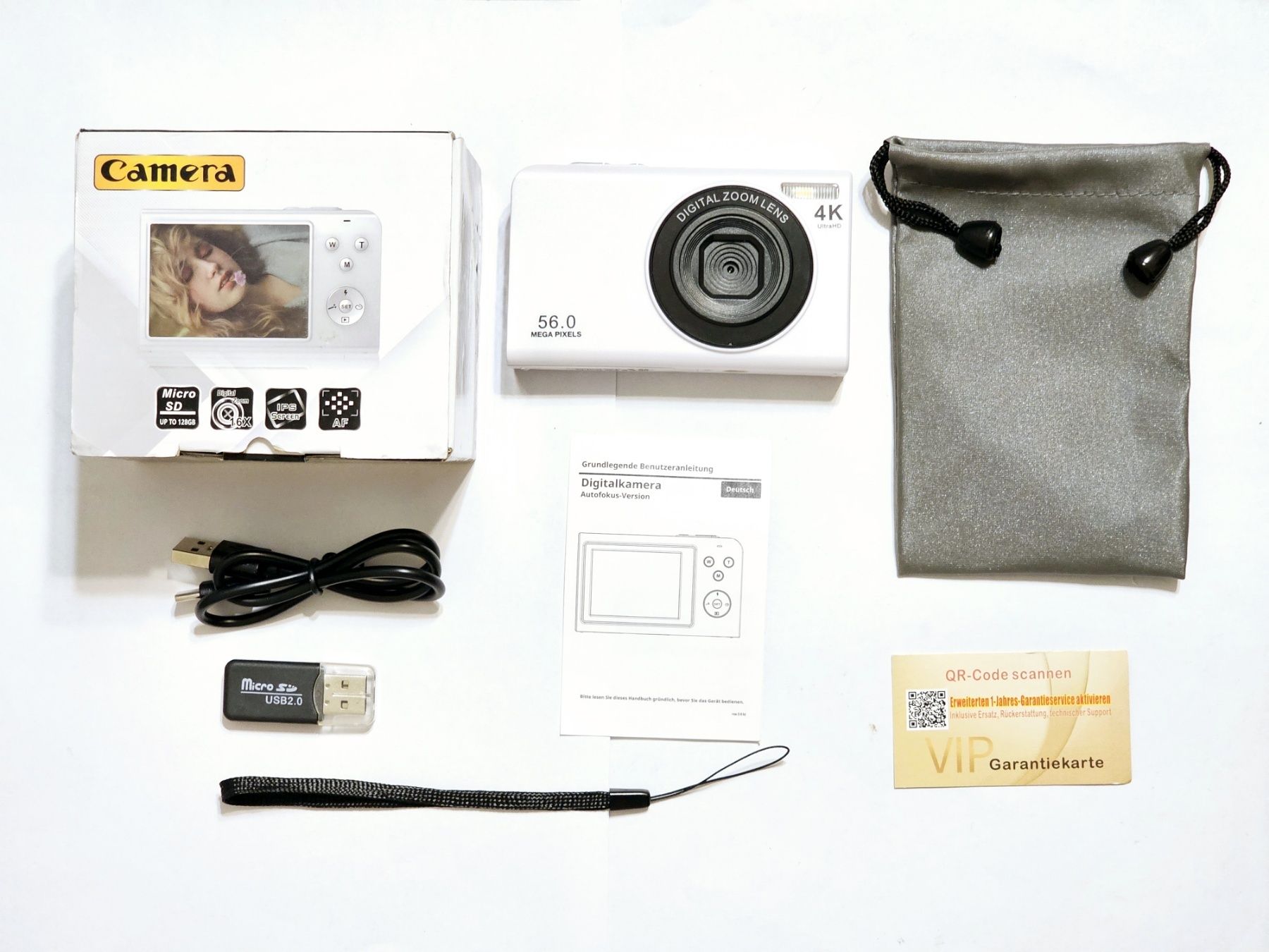 Фотоапарат 4К UltraHD 56Mp