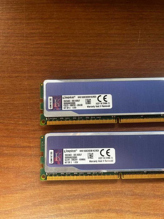 DDR3 kit 8gb Kingston e kit 16 gb  G.skill
