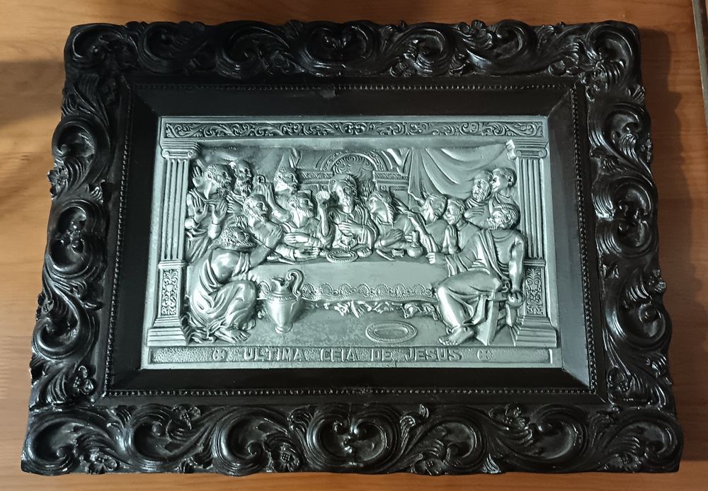 Ceias de Cristo madeira e metal