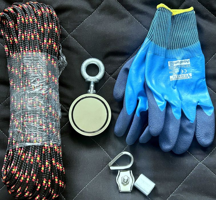 Magnes neodymowy F200 Gold Zbir - (ZESTAW)