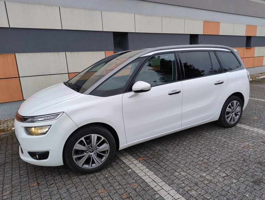 Citroën C4 Grand Picasso 1.6 BENZYNA (120KM) Opłacony Stan Idealny 100 % Oryginał Lakier Serwis