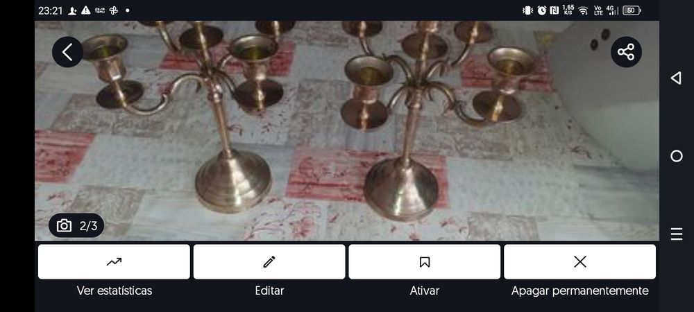Candelabro 5 velas