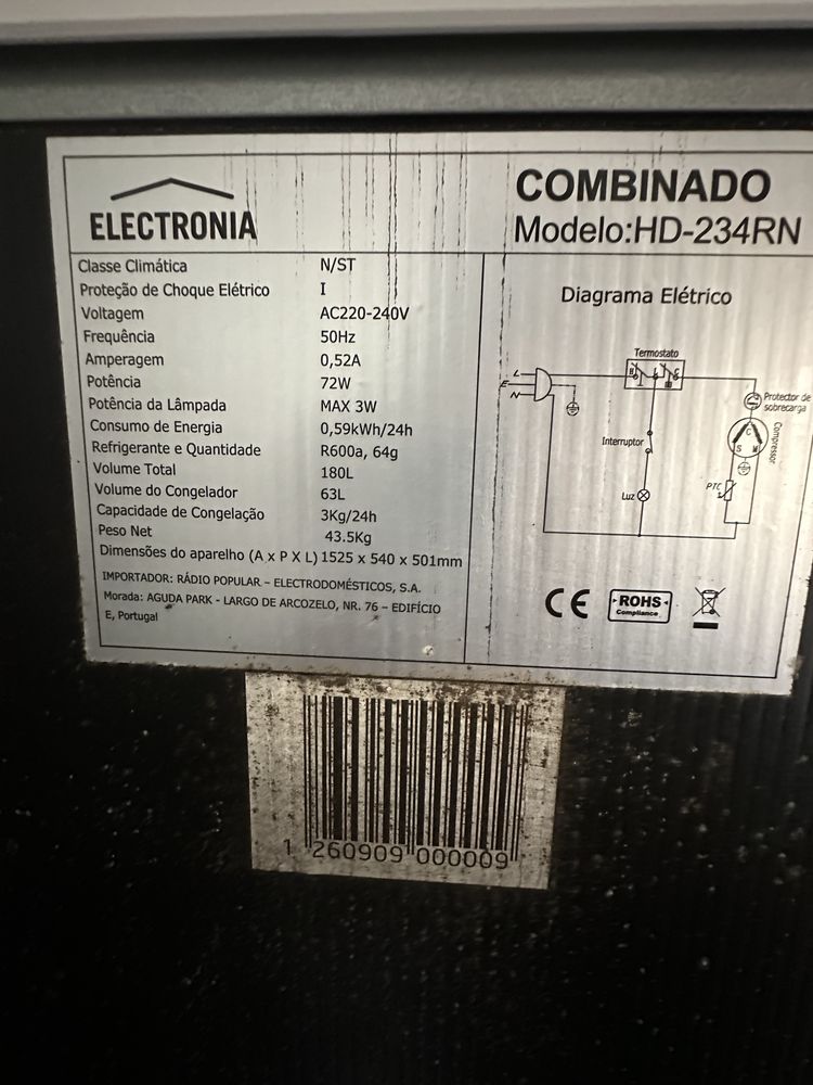 Frigorifico combinado