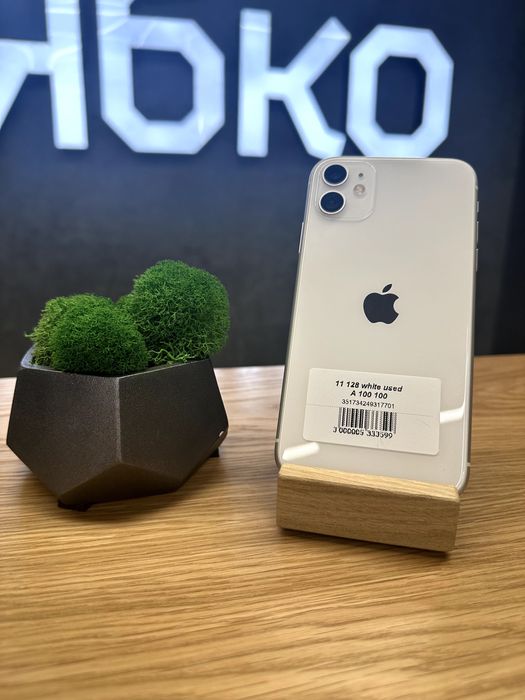 iPhone 11 White 128 gb з гарантією ЯБКО САМБІР