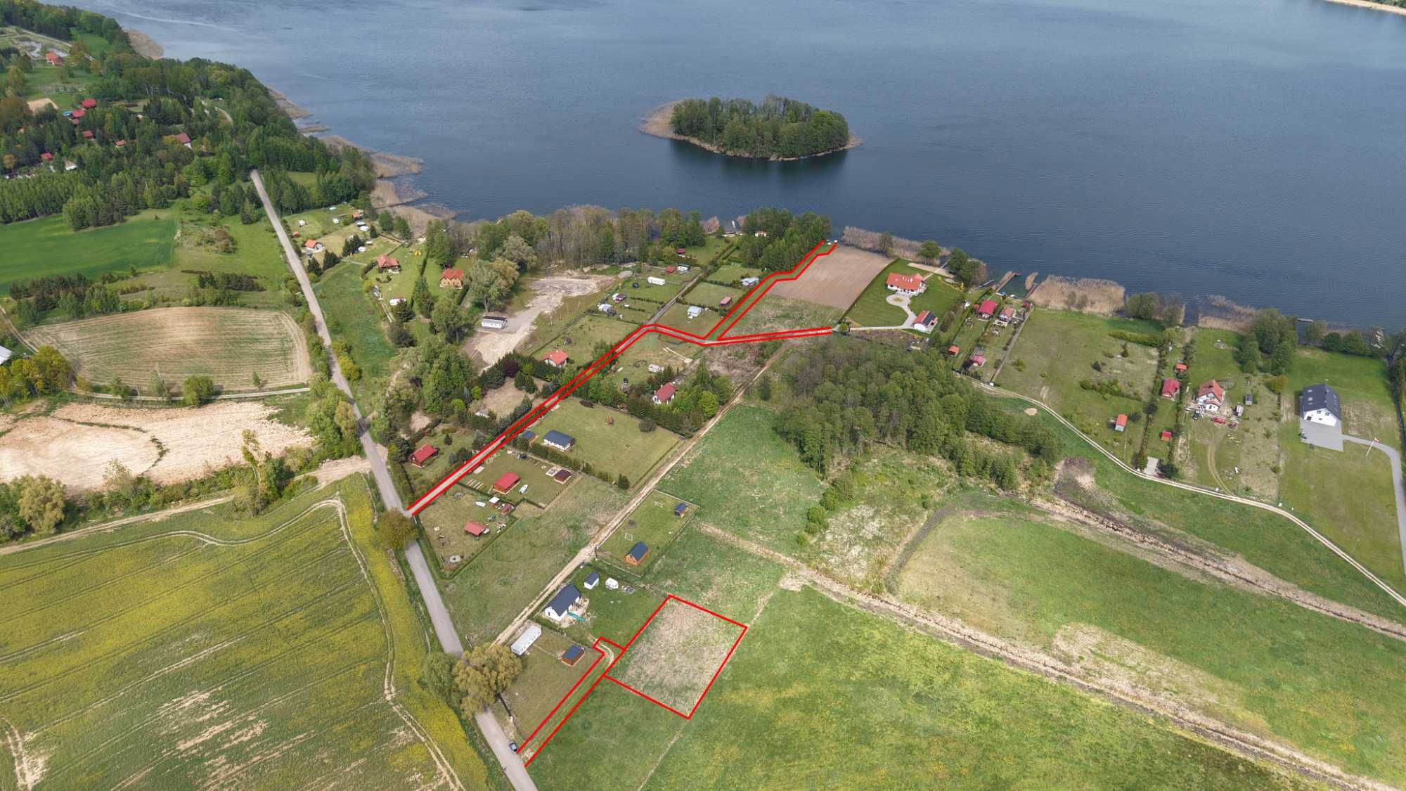 Działka Leśniewo 1240m² z plażą