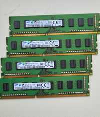Пам'ять в ПК DDR3 16Gb (4*4GB) 1600mhz Samsung (RAM, ОЗУ, оперативка)