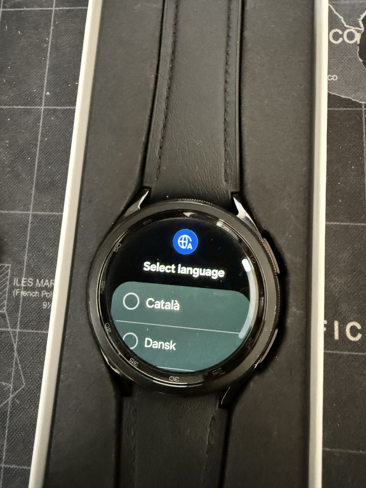 Galaxy Watch 6 Classic bem estimado e com fatura