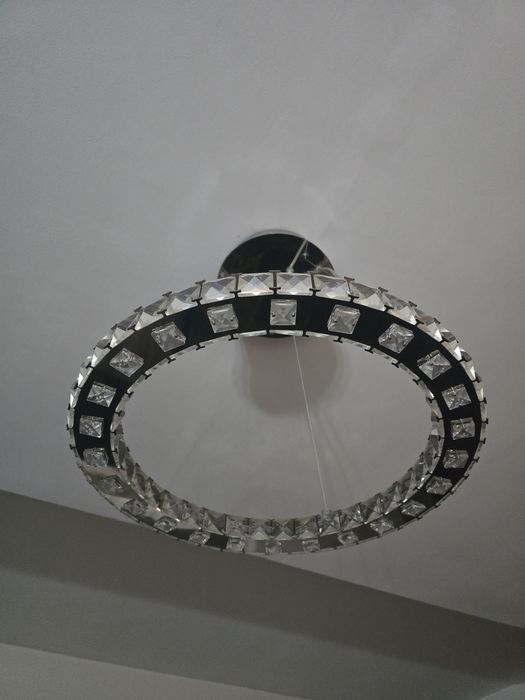 Żyrandol lampa glamour sufitowa kryształowa
