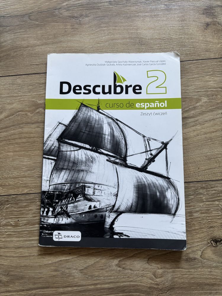 Podręcznik i zeszyt ćwiczeń do Descubre 2