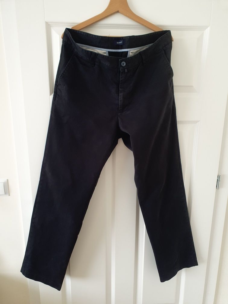 Spodnie Gant New Heaven 35 czarne chino