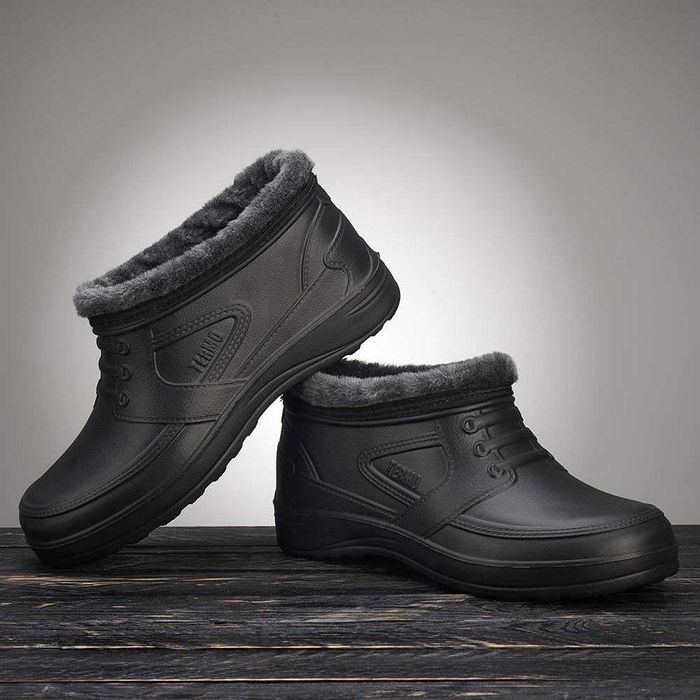 Галоші чоловічі, хутряні теплі калоші тільки опт