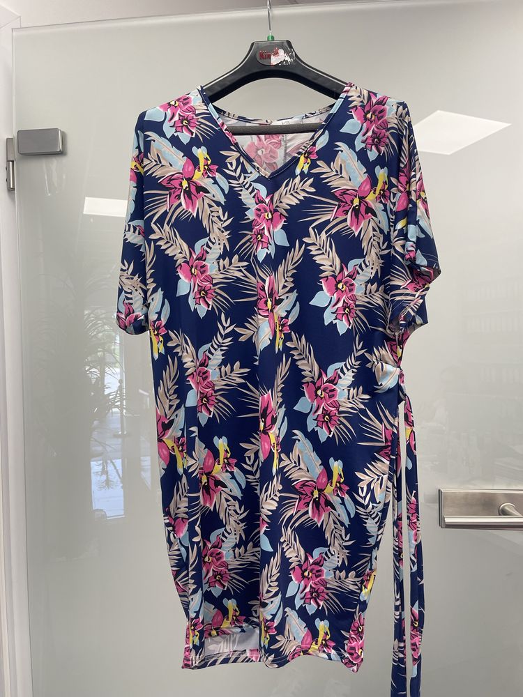 Sukienka kimono kolorowa 50/52