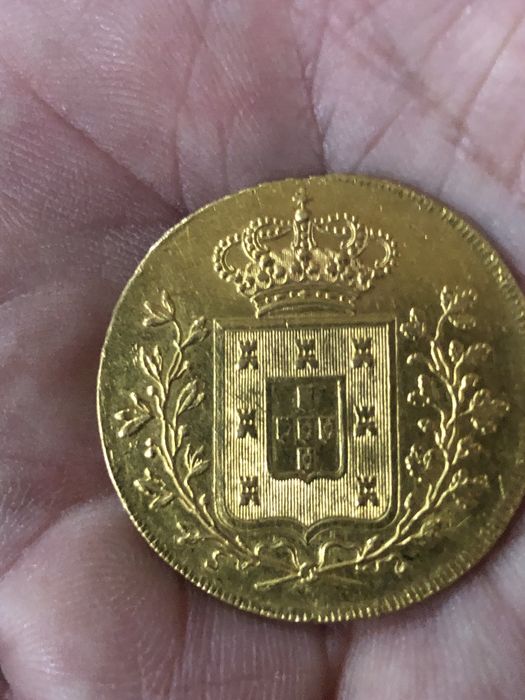 Moeda D Maria ll 7500 Reis (1833 )