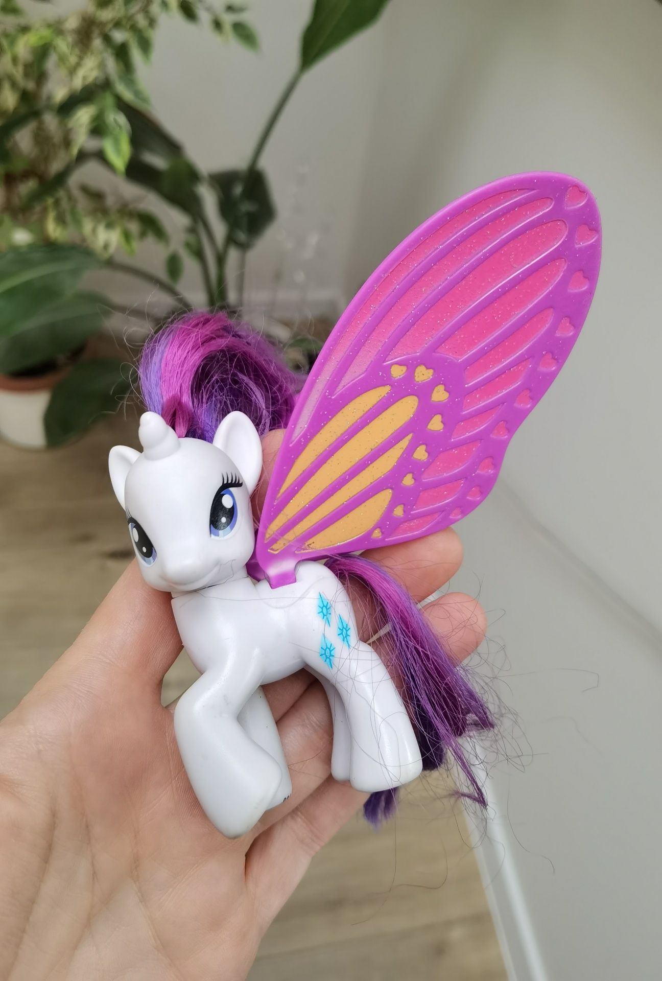 My Little Pony RARITY Rare G4 Glimmer Wings Butterfly 2011