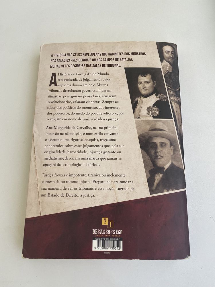 Livro “Julgamentos Que Mudaram A História”