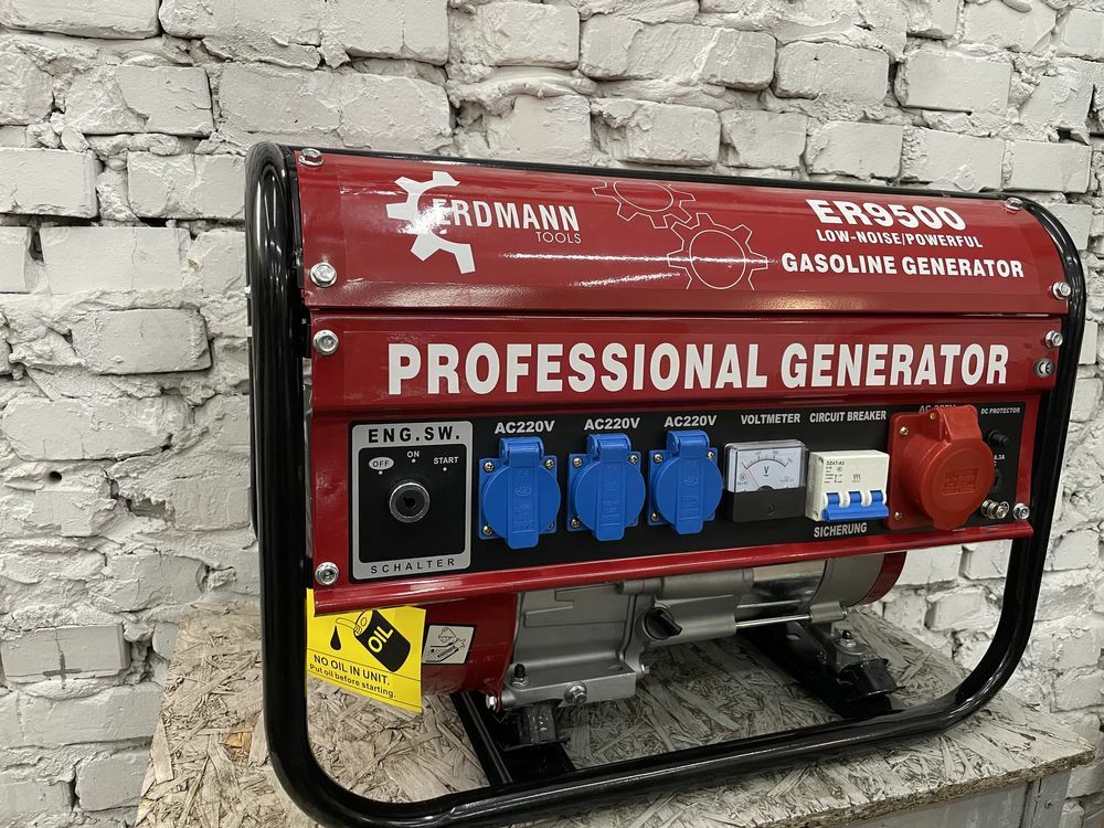 Генератор бензиновий 4,5kw , новий
