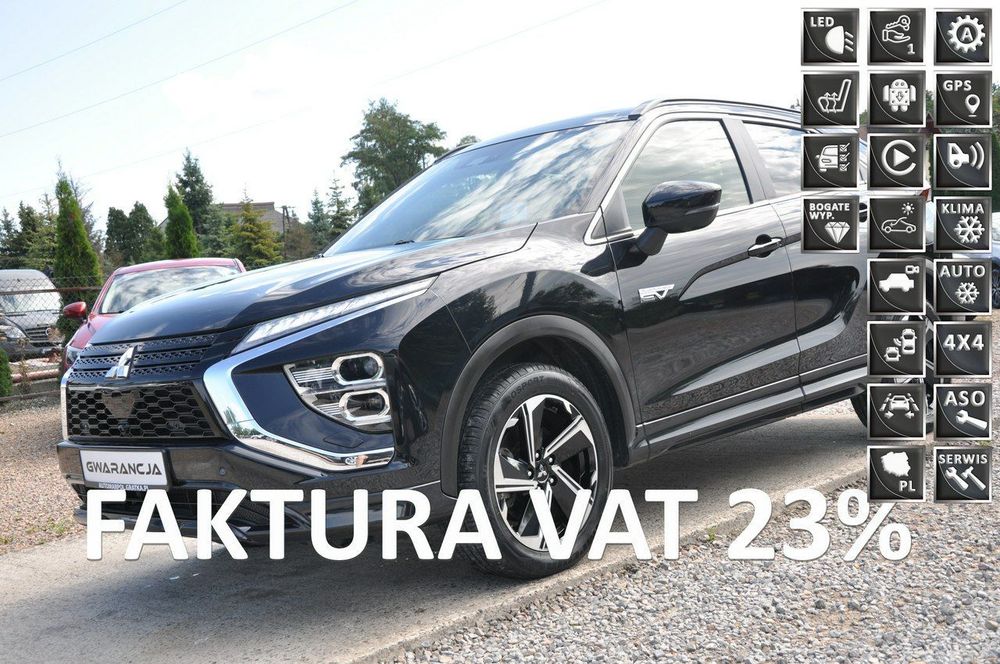 Mitsubishi Eclipse Cross |full led|kamery 360|android auto|skóra|nawi|100% bezwypadkowy|188ps|