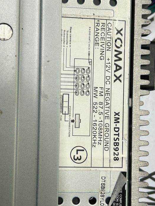 RTV XOMAX video odtwarzacz