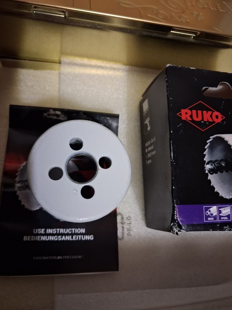 Otwornica, koronka średnica 54mm. marki RUKO. Nowa