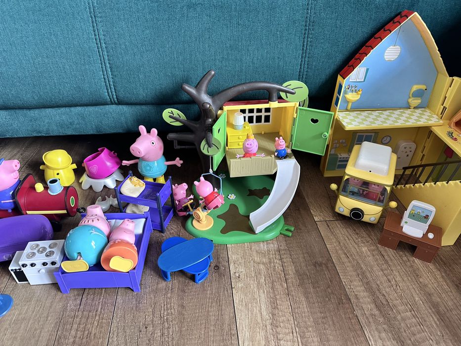 Świna Peppa duzy zestwa
