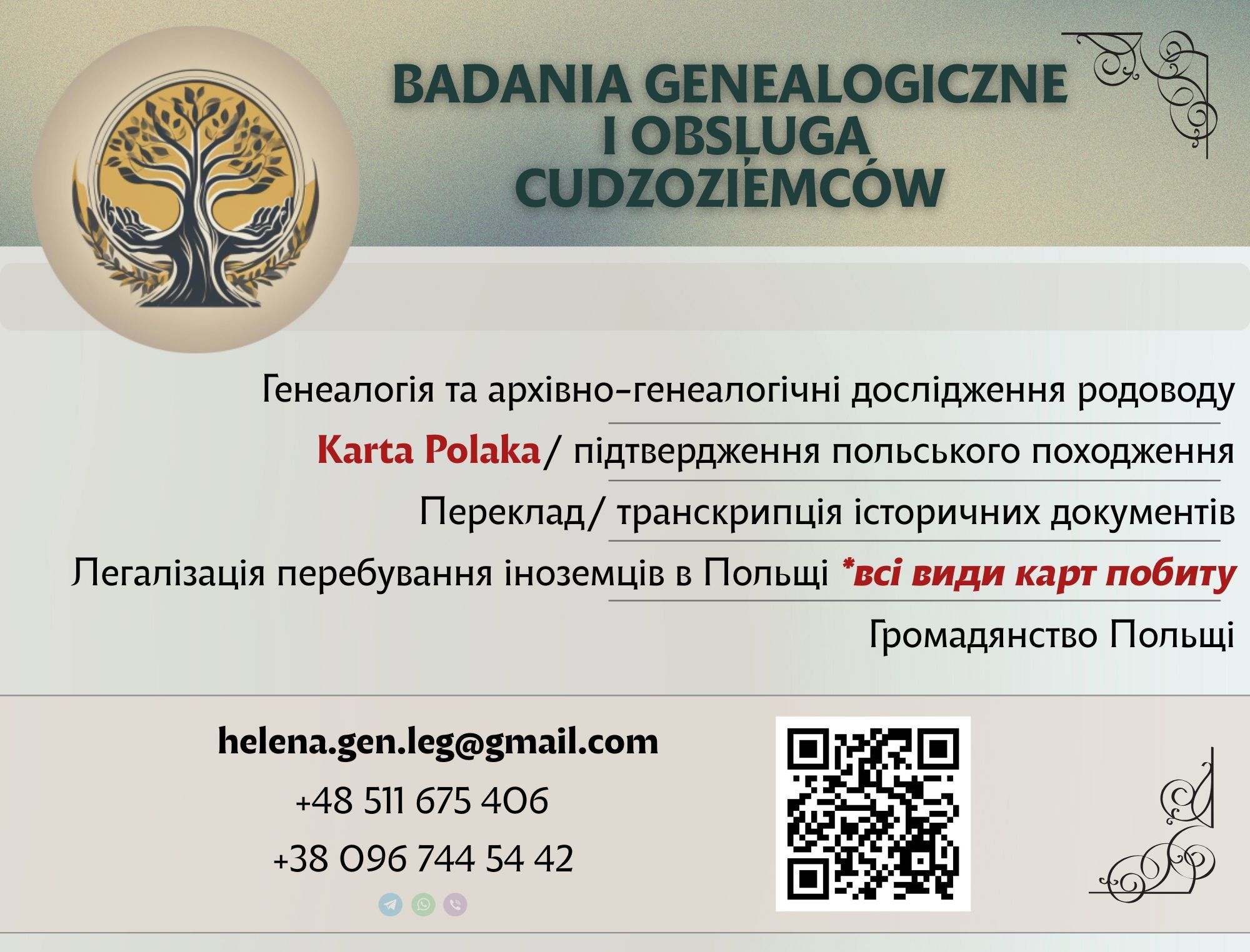 Пошук документів/Генеалогічні дослідження/ Карта Поляка/ Метрики
