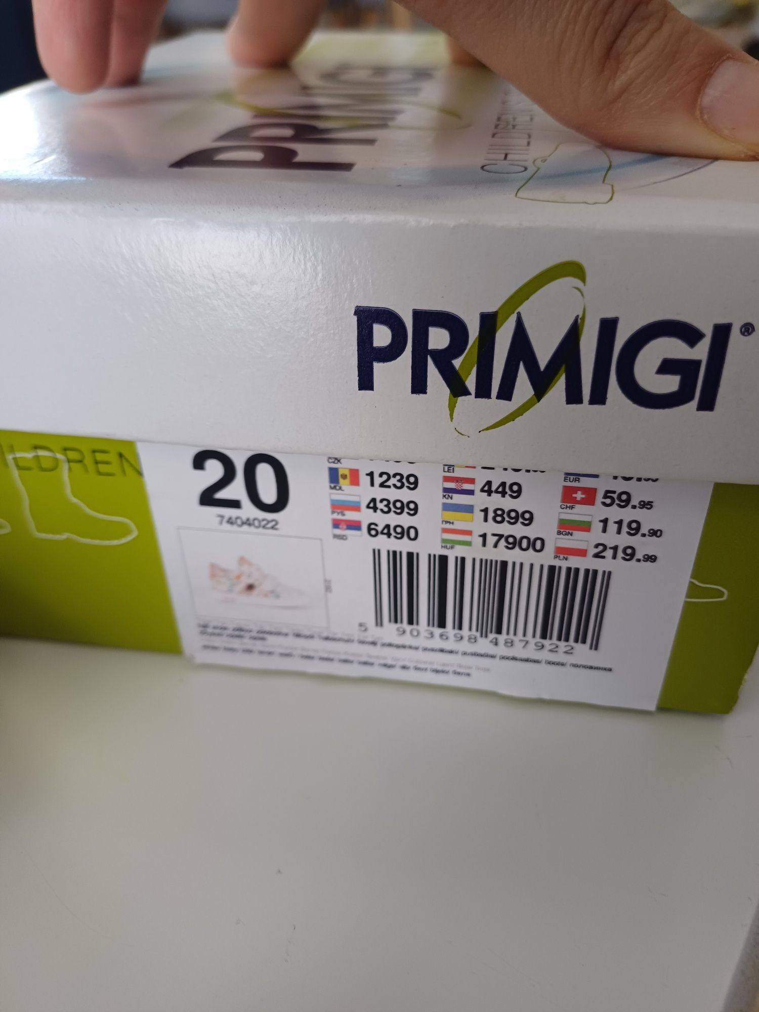 Buty primigi rozmiar 20