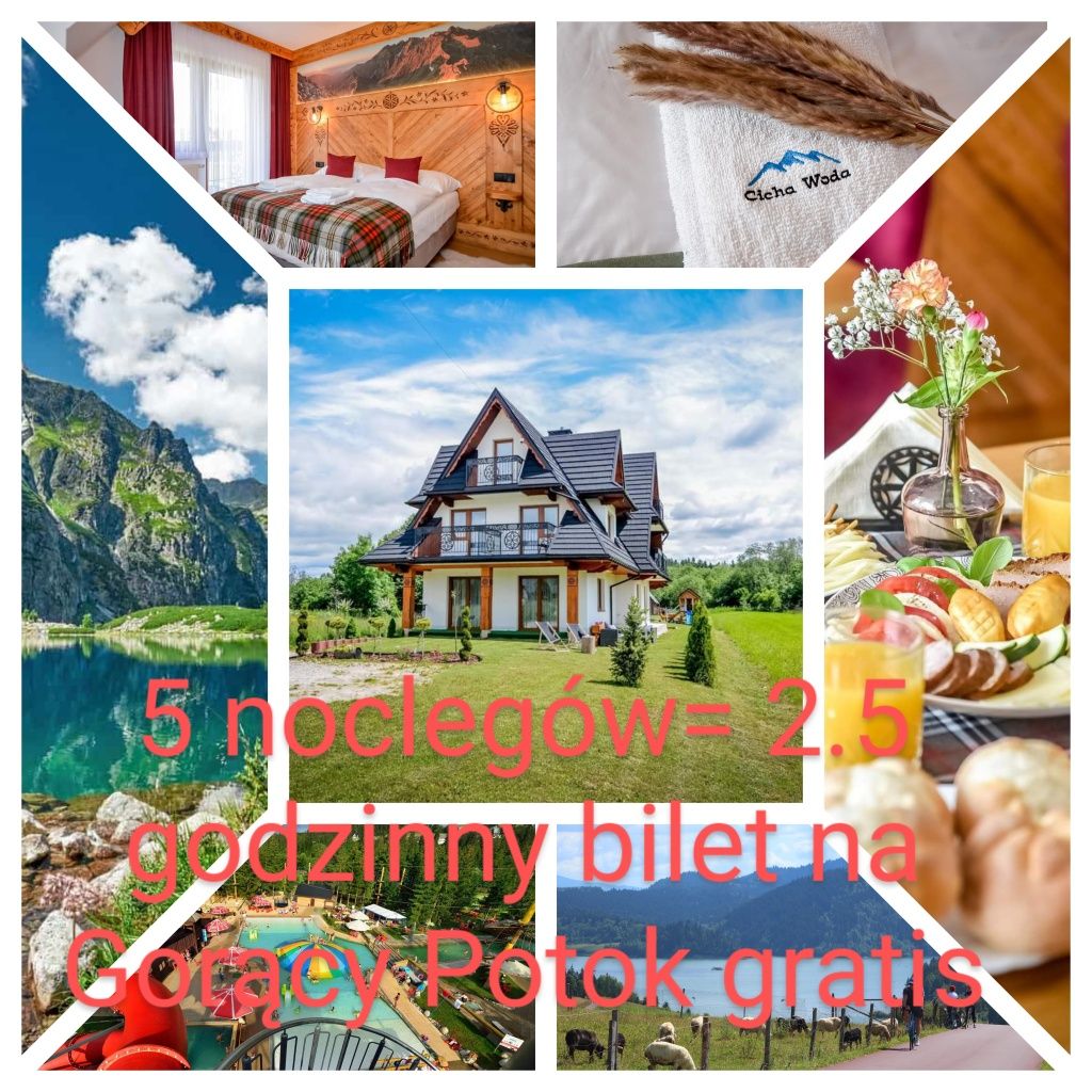 Pokoje ze śniadaniem i apartamenty 300 m od Gorący Potok i Termy Szafl