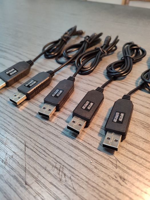 Кабель для живлення wi-fi роутера з перетворювачем на 12V